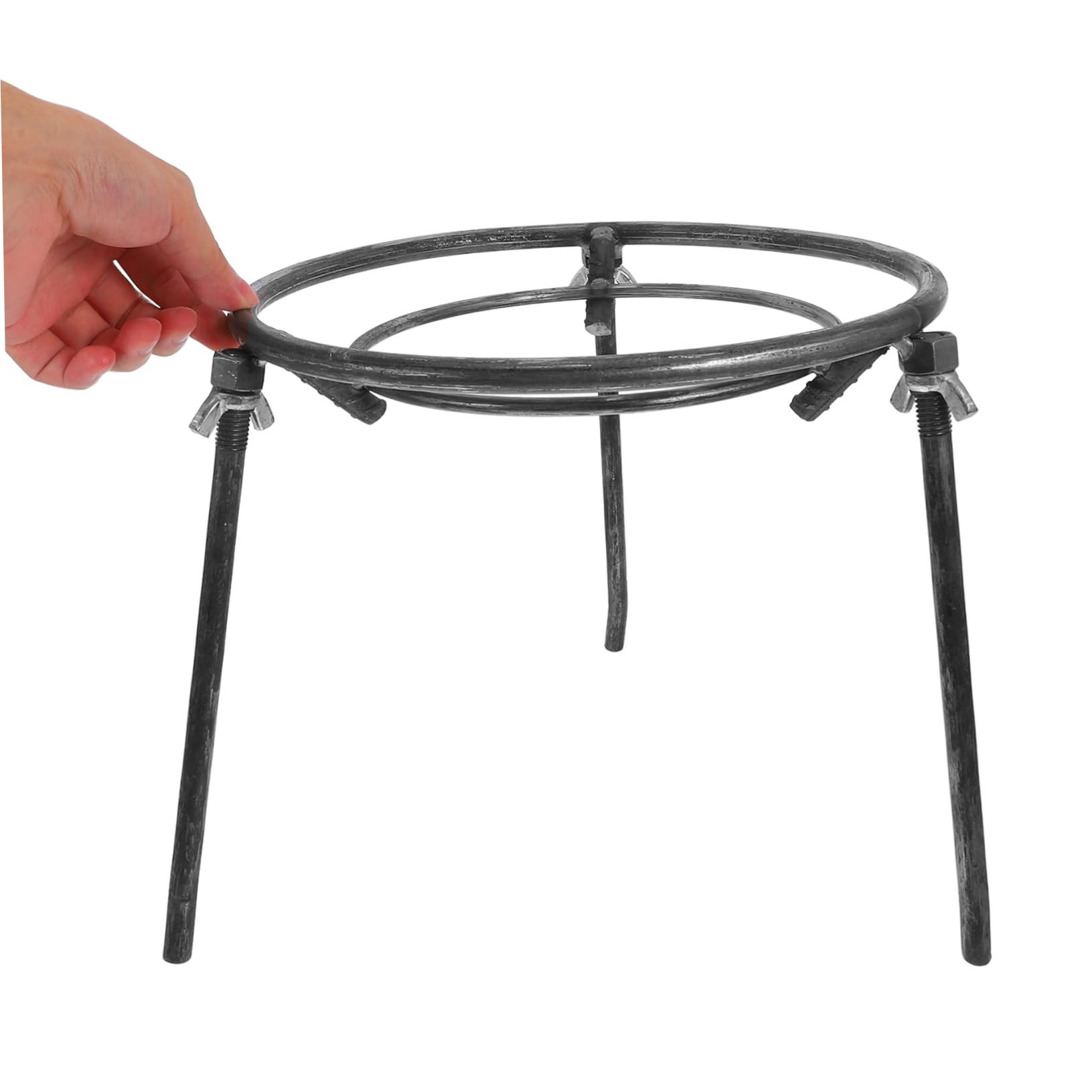 TOYANDONA Barbecue Pour Support De Cuisson Extérieur Trépied Pour Réchaud Adapté Pour Camping Et Pique- Équipement De Cuisson Polyvalent