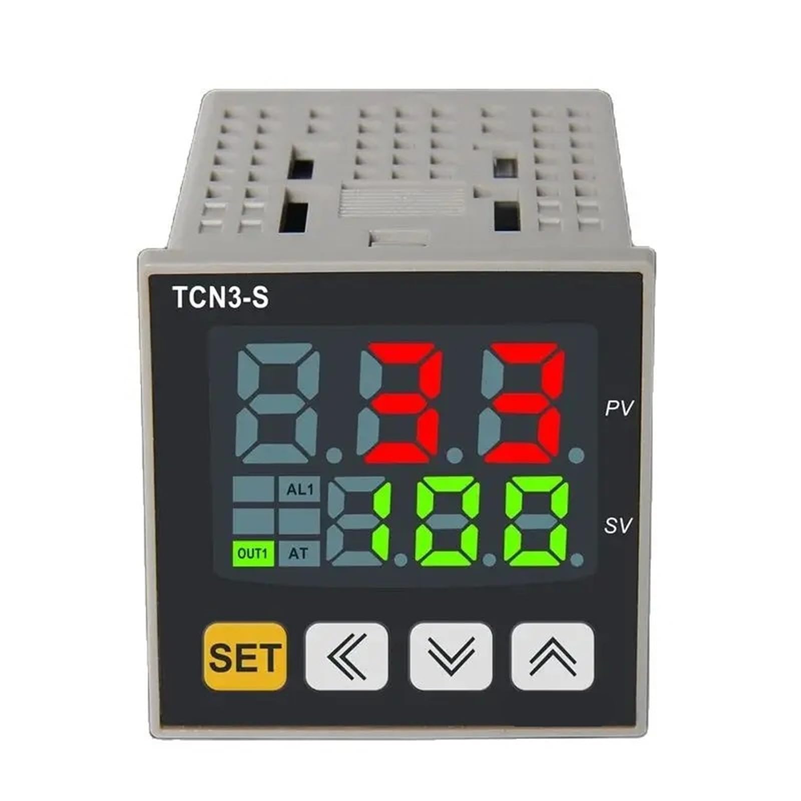 Régulateur de température PID TCN3 avec thermostat et relais de sortie 1 pièce