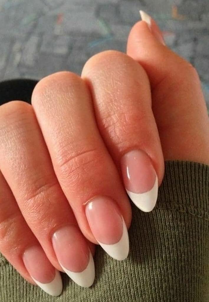 KLOSS BEAUTY KRIS Jenner press on nails Artificial Nails, Reusable Fake Nails, Set of 22 false nails Universally sized nail extensions for women Press- On nails, Longlasting fake nails with Glue (Glossy) Easy to use-image-37