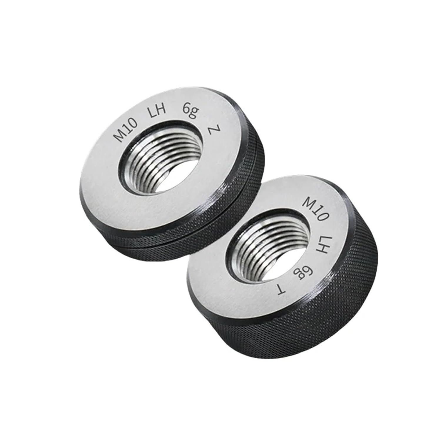 1SET(1*GO+1*NOGO) 6g Accuracy Left Hand M82-M90 Non-Standard Metric Thread Ring Gauge Measure Tools M82M83M84M85M86M90(M87X2 LH T Z)