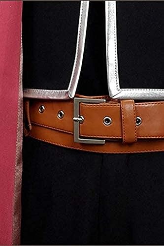 Miniatura 6 de Fullmetal Alchemist - Disfraz de Halloween de Edward Elric Cosplay rojo traje completo (hombre M)