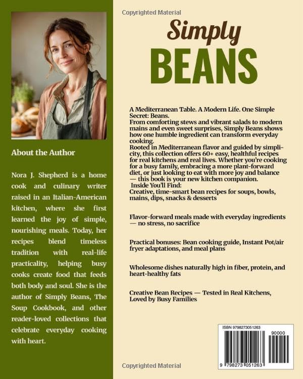 Simply Beans: Modern Mediterranean-Inspired Recipes for Longevity, Flavor, and Joy - Image 2