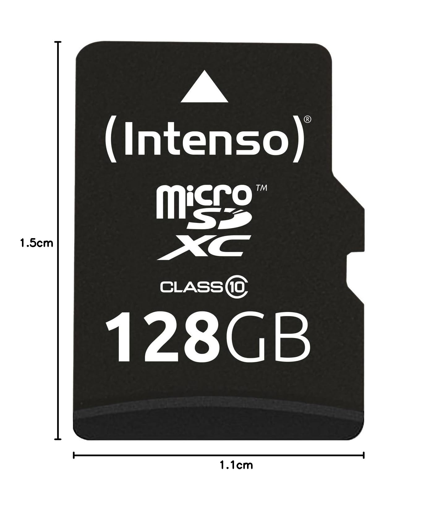 Besuche den Intenso- Intenso microSDXC 128GB Class 10 Speicherkarte inkl. SD-Adapter, schwarz in use
