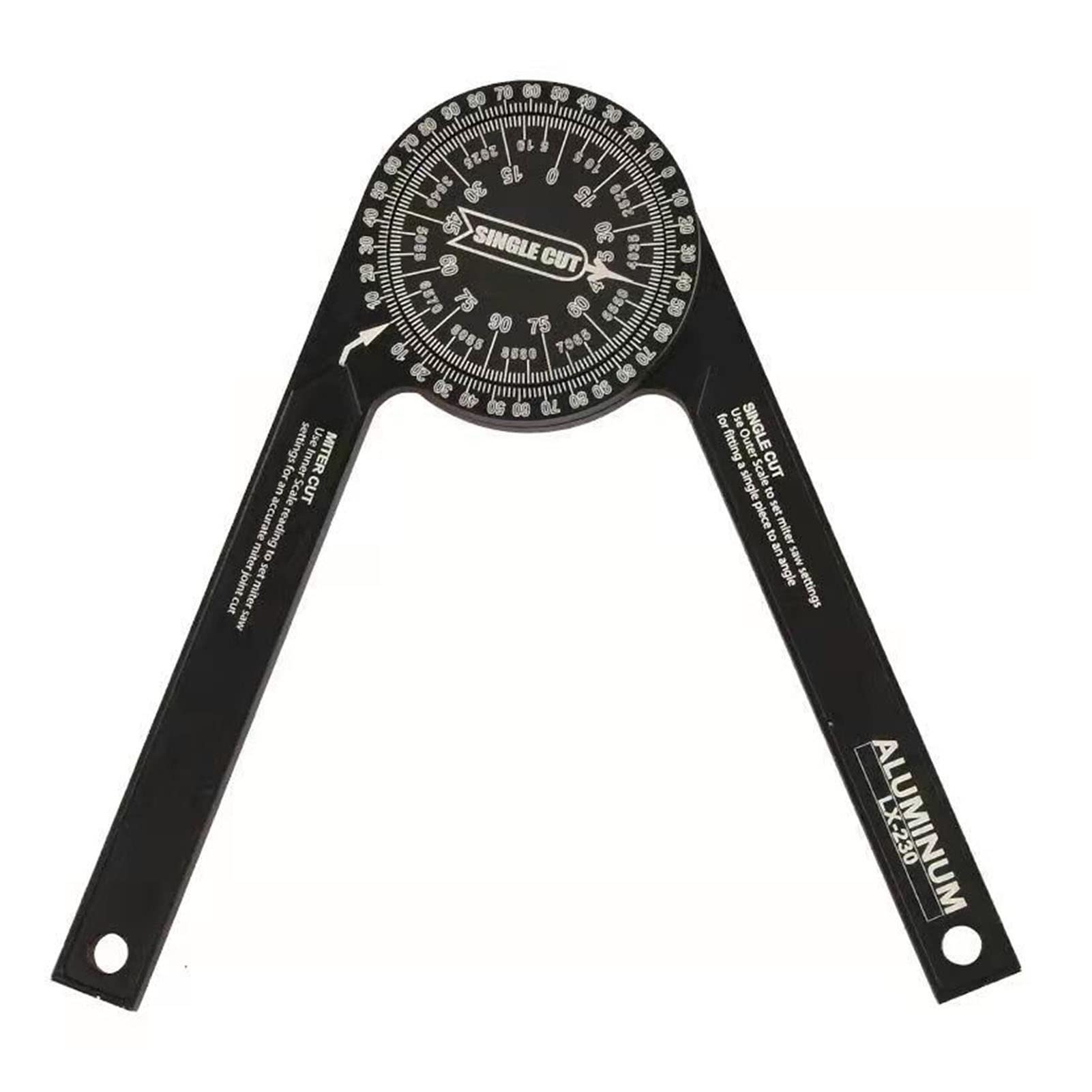 Buy Angle Protractor Aluminum Miter Saw Protractor Miter Cut And Single