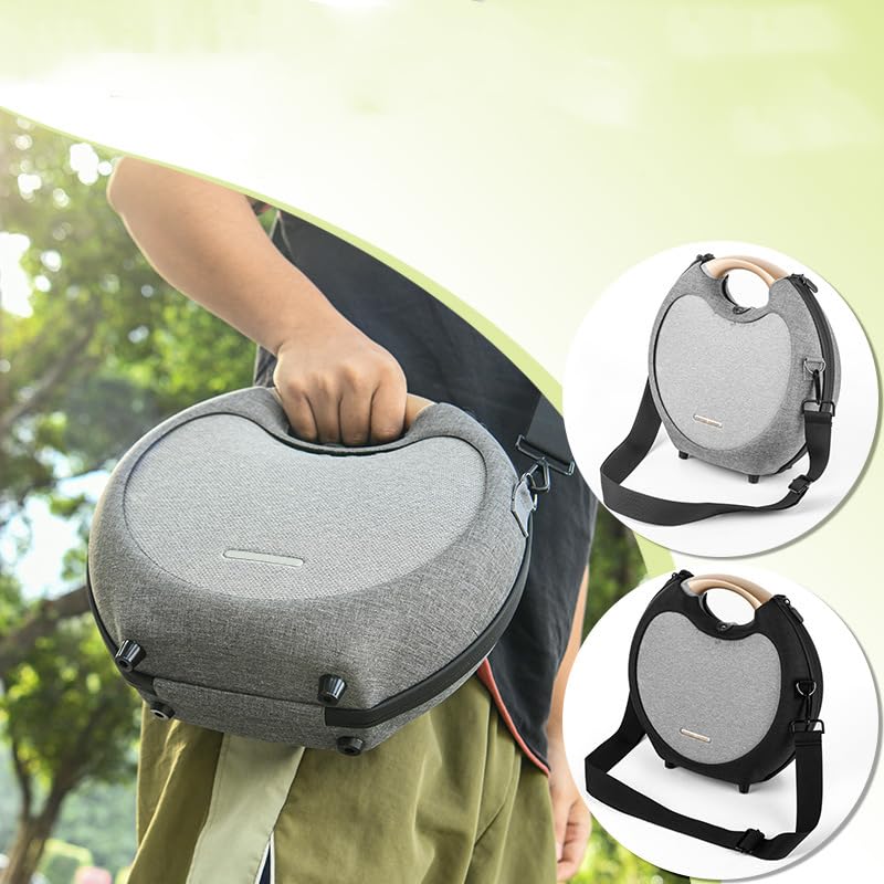 Custodia protettiva per altoparlante Harman Kardon OS6, guscio rigido in EVA con tracolla, copertura audio impermeabile con imbottitura interna, Grigio, Unisex