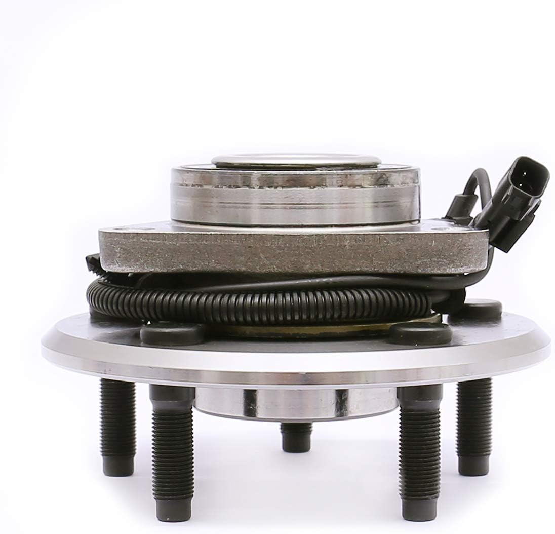 Pair 515126 Front Wheel Bearings and Hub Assembly fit for 2009-2010 Dodge Ram 1500, 2011 Ram 1500, 5 Lug W/ABS