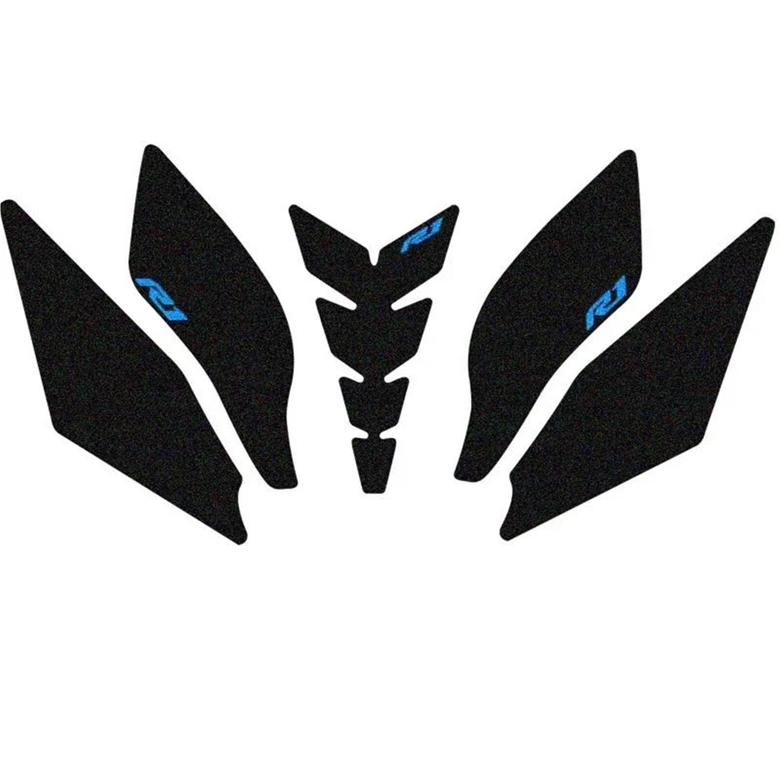 Dtsgcx Color4 Motorcycle Side Fuel Tank Pads Protector Stickers Grip Traction Pad For Yamaha Yzf R1 R1m Yzfr1 2015-2021(Color4)