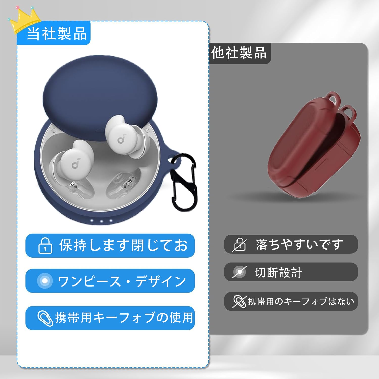 Amazon | For Anker Soundcore Sleep A20 ケース カバー【HNWEIWEI