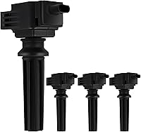 Vista 18 de SCITOO Paquete de bobinas de encendido para Porsche Panamera 4.8L 2010-2016 para Porsche Panamera 3.6L 2011-2016 para Porsche Cayenne 4.8L 2008-2018