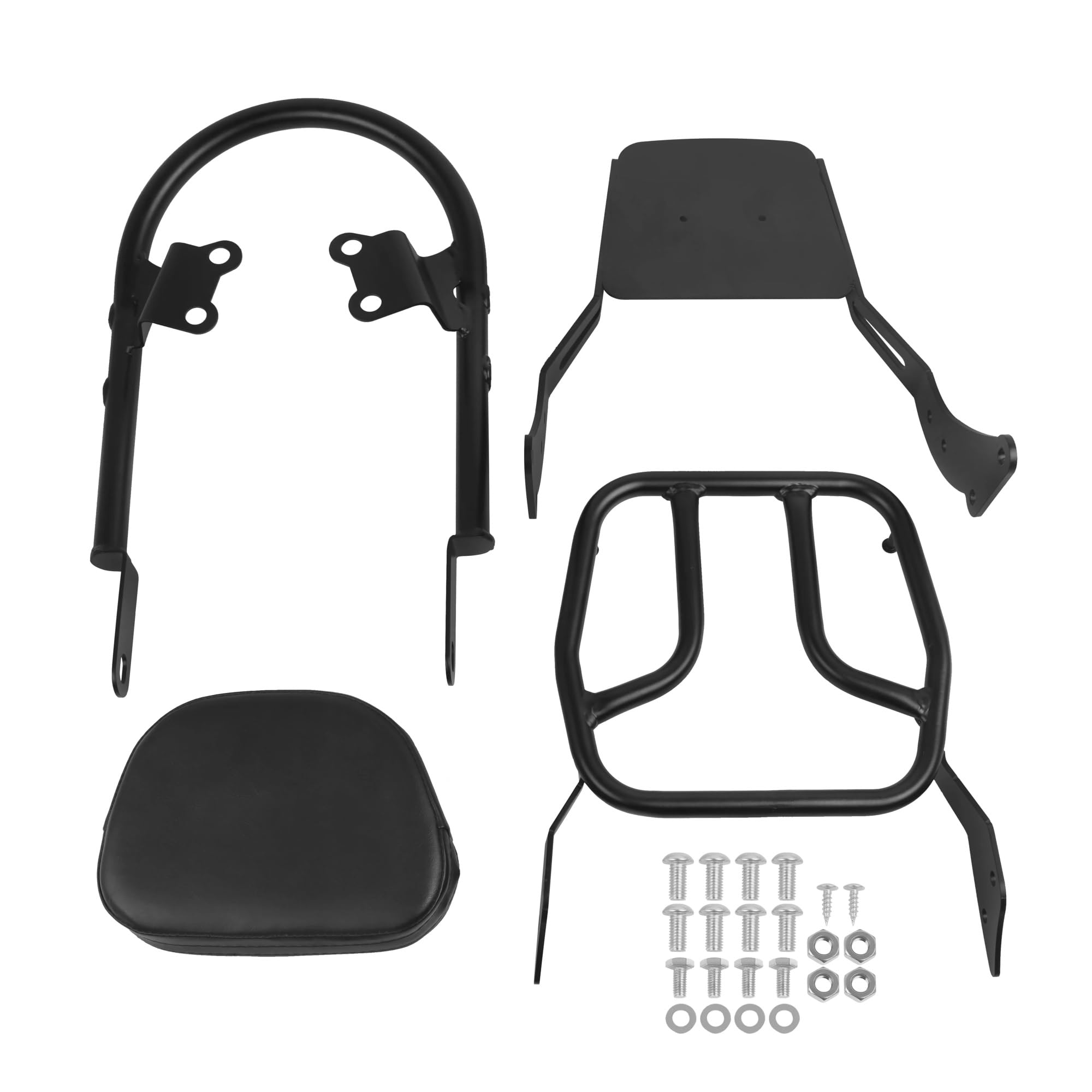 Schienale per motocicletta Cuscino Portapacchi Per Motocicletta Per Bonneville T100 T 100 T120 120 Street Twin 900 Per Scrambler 16-24 Schienale Staccabile