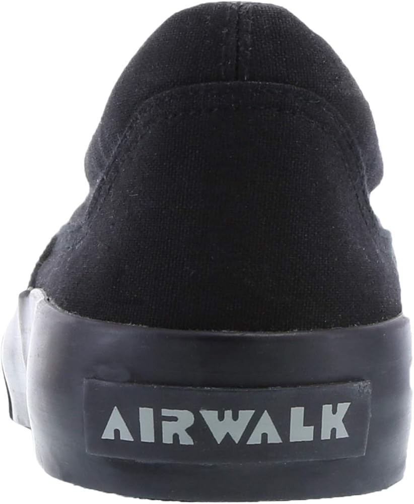 Airwalk Men's Black Men's Stitch Slip-On 9.5 Regular: Buy Online