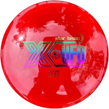 X-UFO Star Bison Mid-Range,PDGA Certified 170-180 Grams, Forehand Midrange,The Best Choice for disc Beginners and Tournament Players.