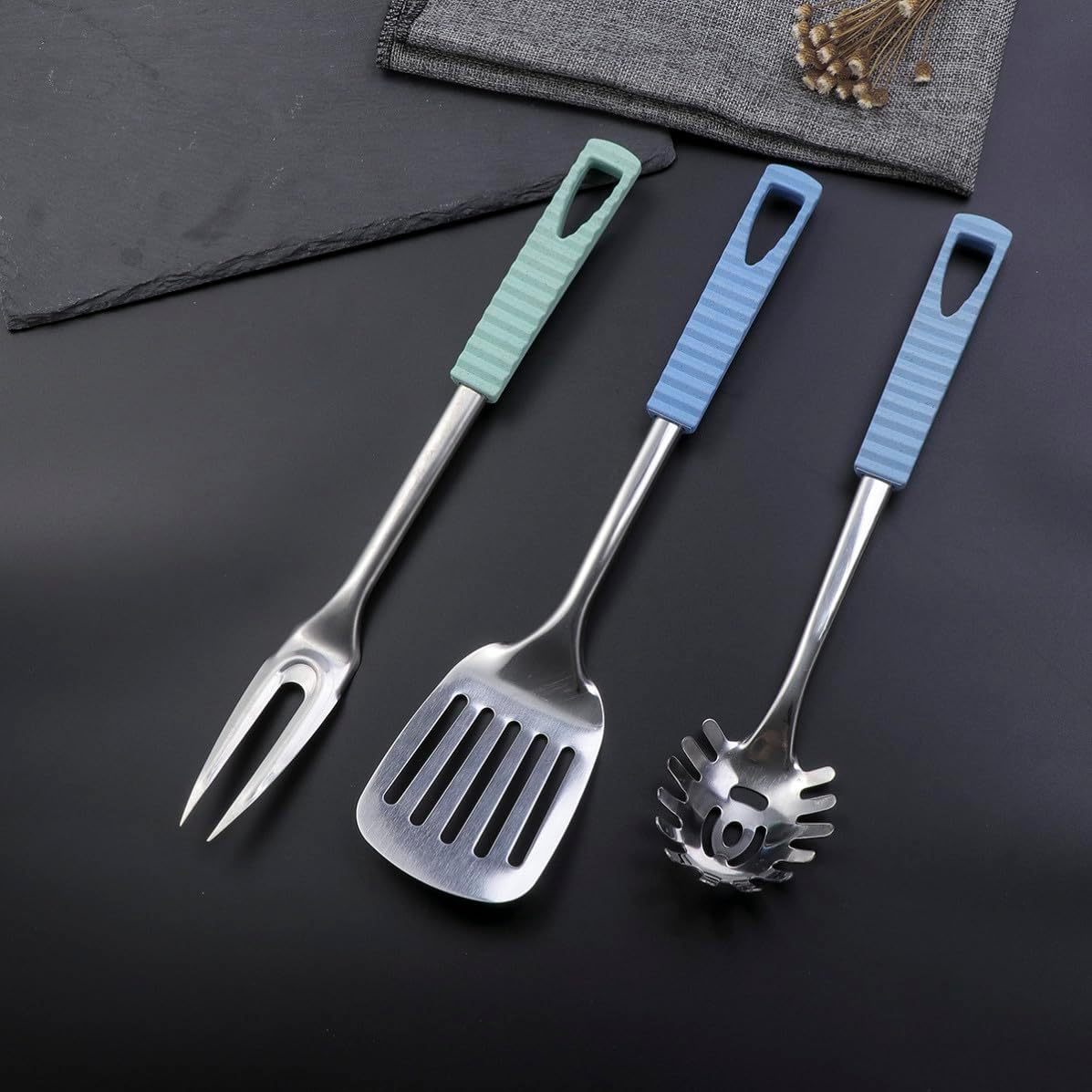 Stainless Steel Carving Fork Meat Fork for Home Kitchen Use