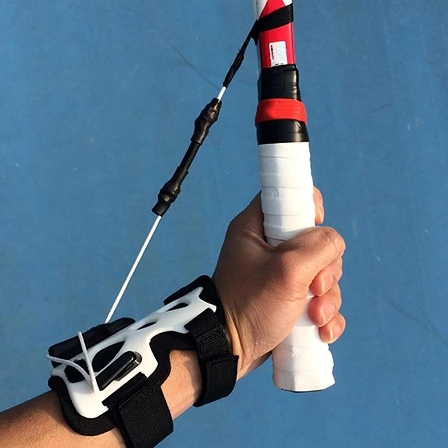 Tennis Trainer Practice Serve Ball Machine Sports Training Tool, Correct Tennis Wrong Wrist Movement Training, Self-Study Correct Wrist Posture Accessories