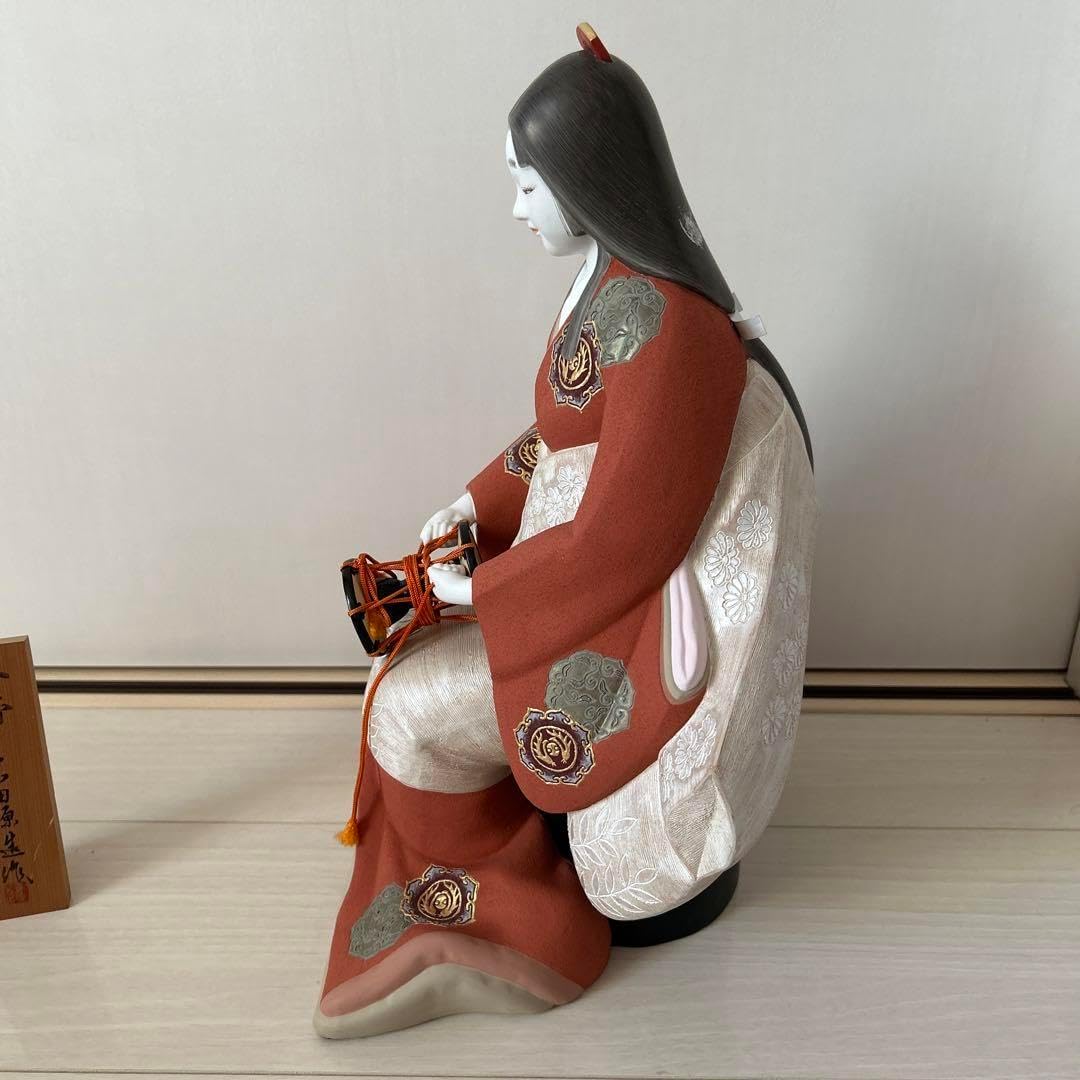 人間国宝 無形文化財保持者 宗田源造作 博多人形 青締★直接お取引限定おまけ付き 人間国宝 無形文化財保持者 宗田源造作 博多人形 青締 人間国宝