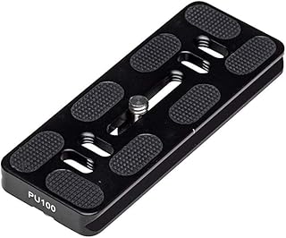 Induro Tripods PU100 Arca-Swiss Style Universal Quick Release Plate (Black)