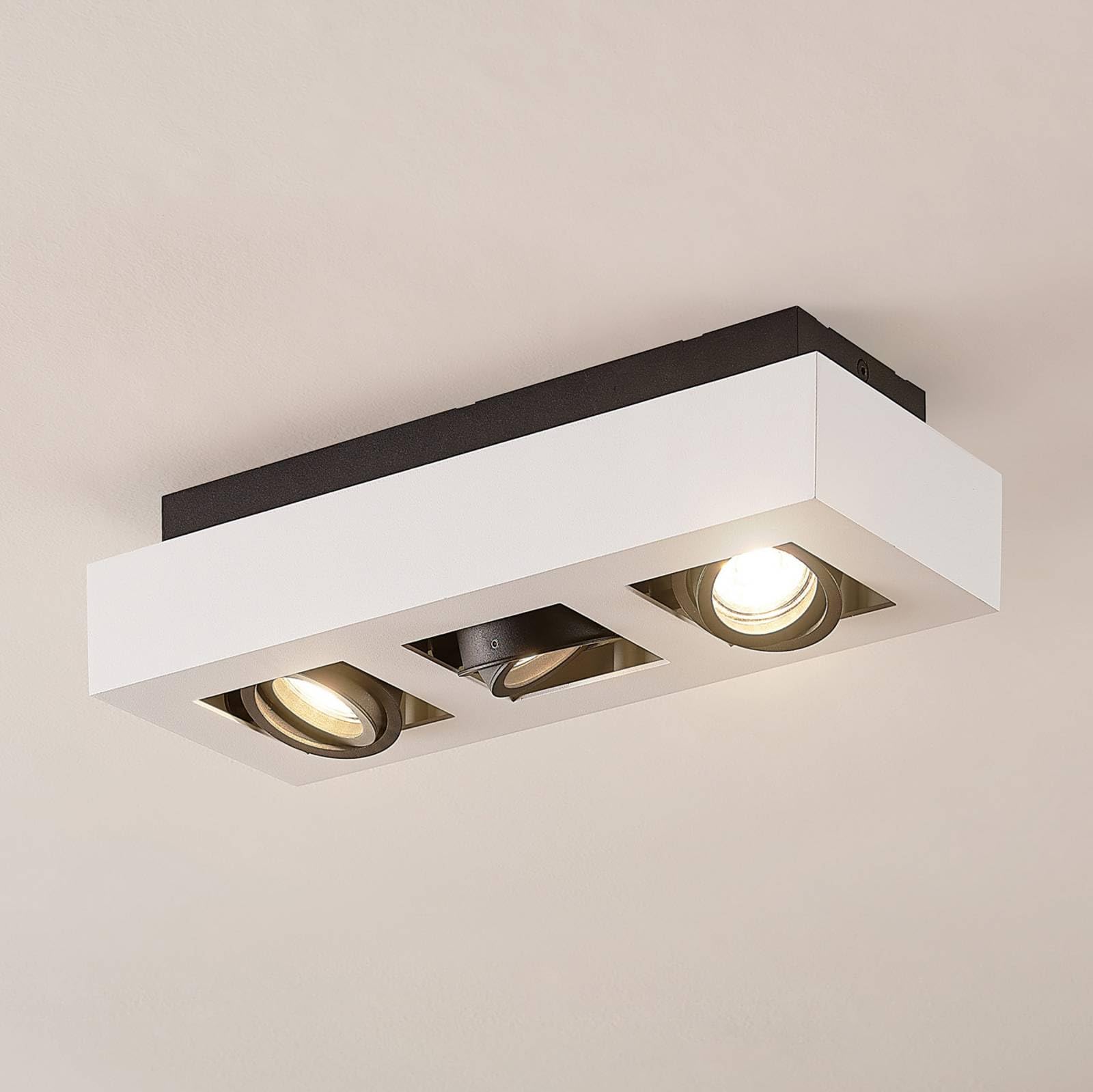 Arcchio Faretto dimmerabile (Moderno) colore Bianco, in Alluminio ad es. Cucina Lampada da incasso plafoniera applique