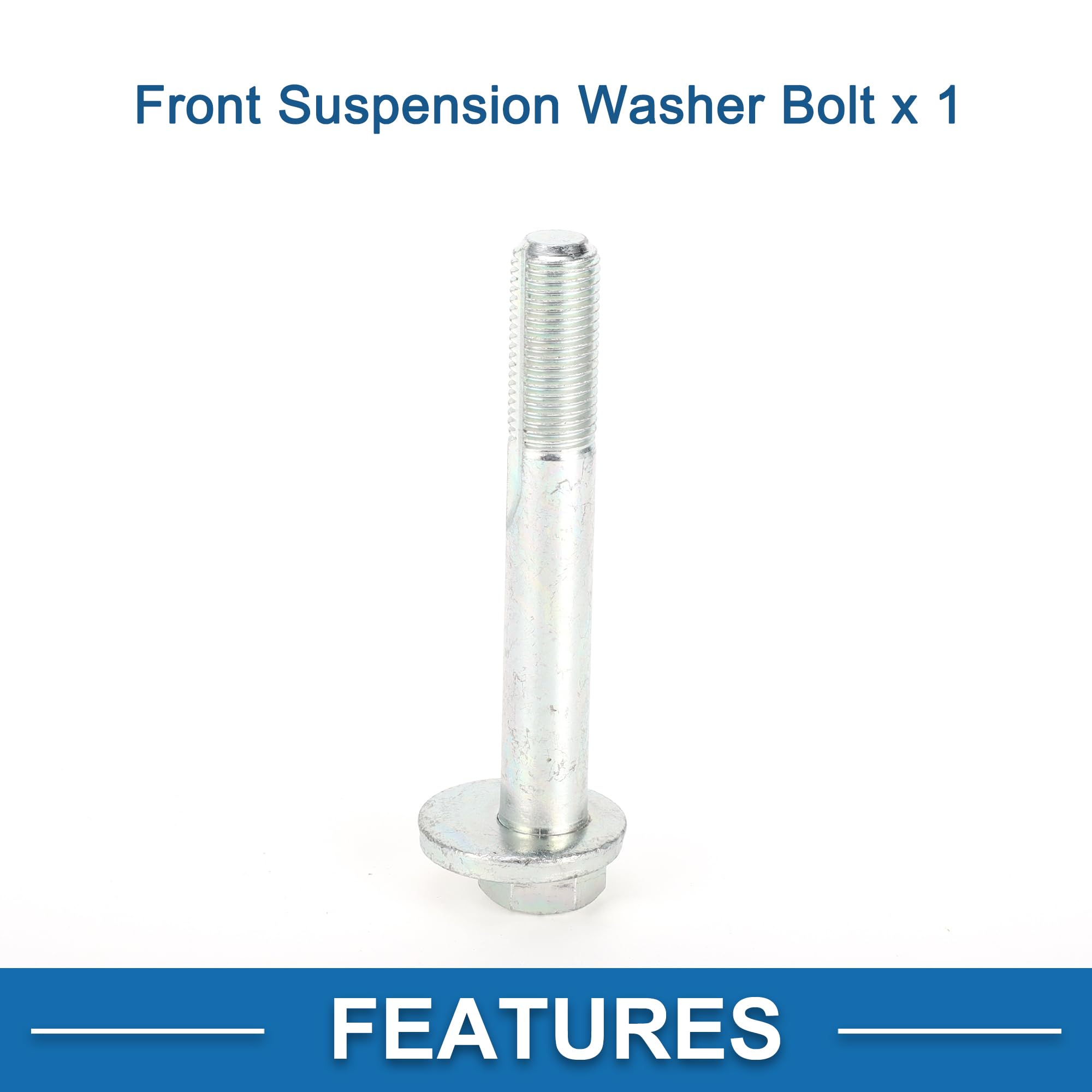 A ABSOPRO Boulon De Réglage De La Cambrure No.33306784983 Rondelle De Boulon De Suspension Arrière Pour Bmw 1 E81/E87 2003-2011 Métal Ton Argenté