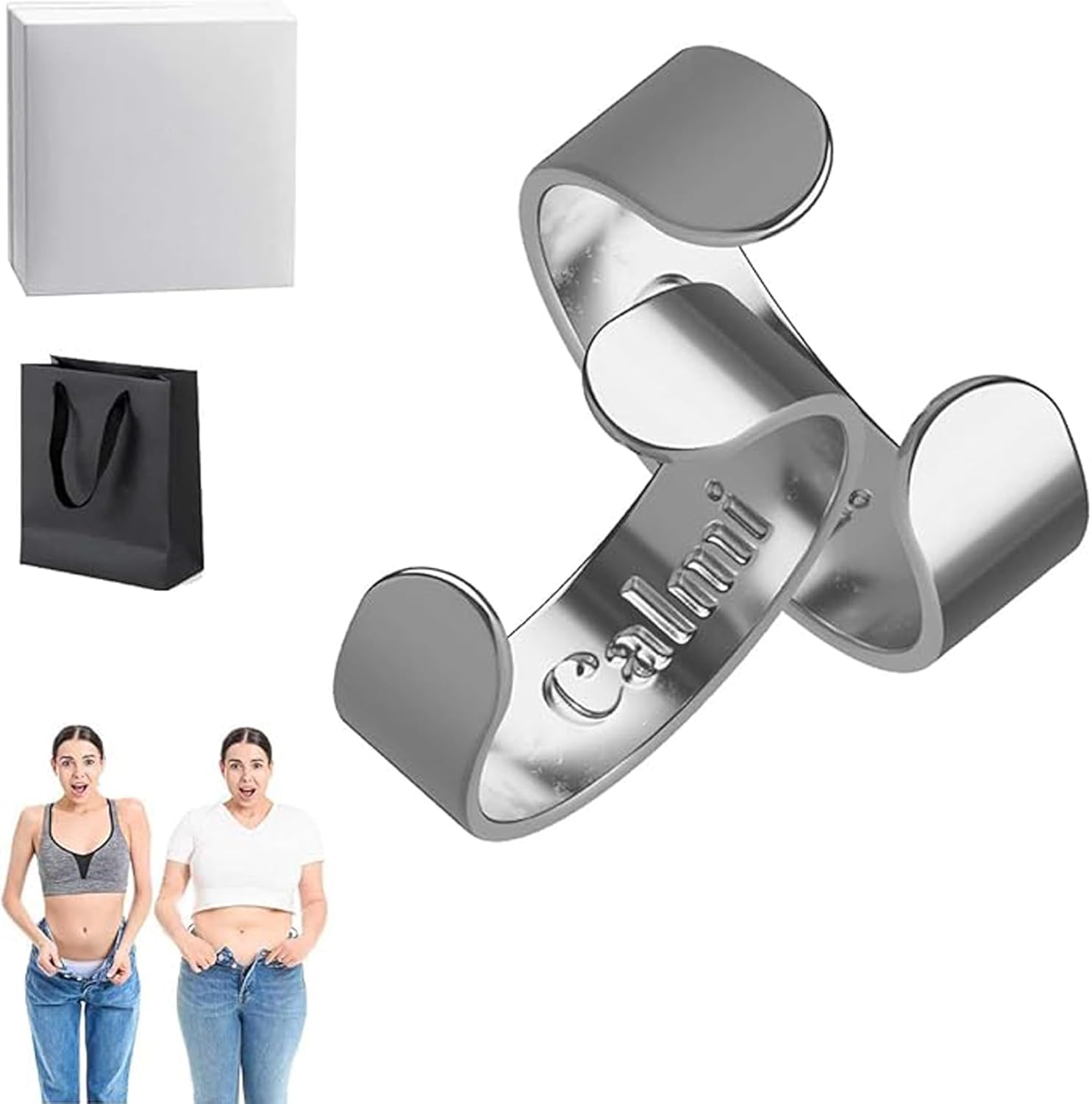 Izbdcy The Original Calmi Ring Women, 2025 New CalmiRing Women Magnetic ...
