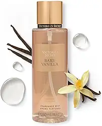 Victoria's Secret Bare Vanilla Body Mist, Spray para mulheres (238 g)