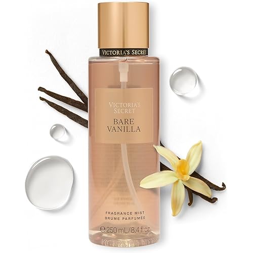 Victoria's Secret Bare Vanilla Body Mist, Spray for Women (8.4 oz)