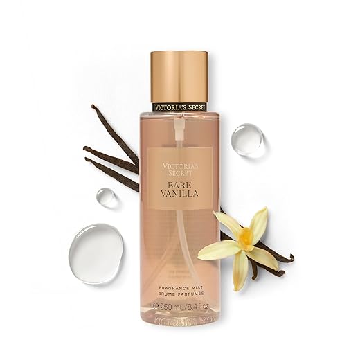Victoria's Secret Bare Vanilla Body Mist, Body Spray for Women (8.4 oz)