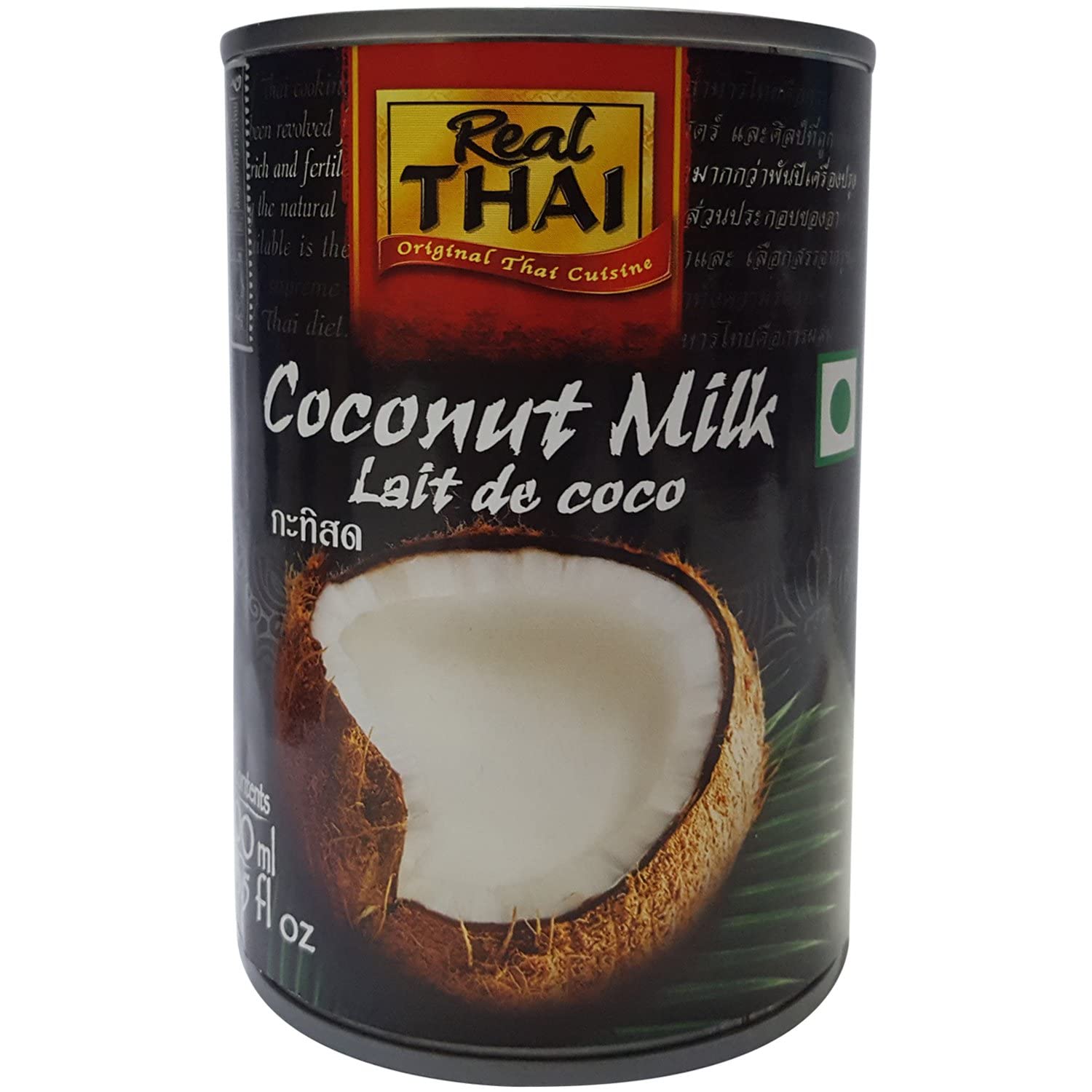 Real THAI Original Thai Cuisine Coconut Milk, 13.5 fl oz / 400 ml (B00M7VBJ7S) Amazon Price History, Amazon Price Tracker