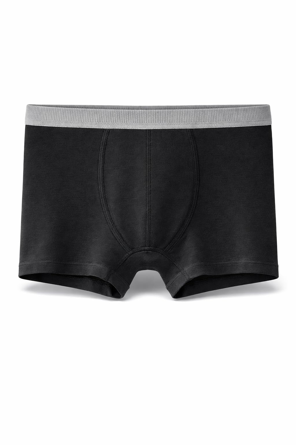 SAMILY Jungen Boxershorts aus Baumwolle Unterhosen 10er Pack Schwarz Grau Blau