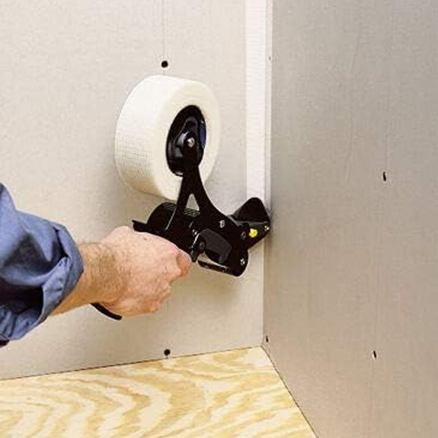 Applicatore Automatico Di Precisione Per Nastro e Rete Adesiva 2IN1 UNIVERSALE Per Giunzioni e Angoli Su Cartongesso e Muro