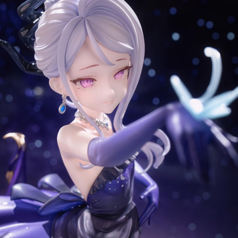 DEXSHUN Figura de Sorasaki Hina del anime, figuras de juego de anime, vestidos, figura lila, modelo PVC, estatua de manga, pieza coleccionable, ornamentos de escritorio 28cm