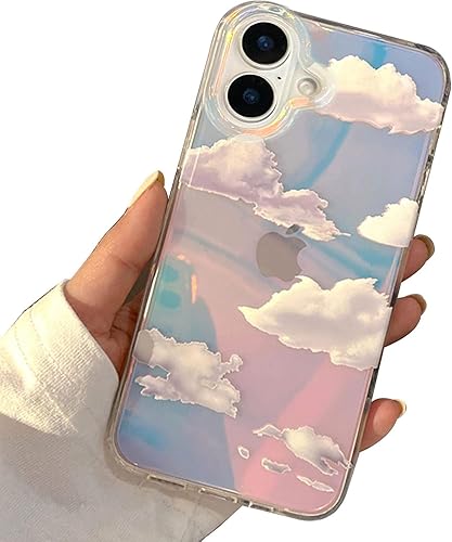Miniatura 14 de I-MGAE-IN-AR - Funda diseñada para iPhone 12 y 12 Pro, diseño de mariposa plateada brillante, funda protectora de poliuretano termoplástico, suave,