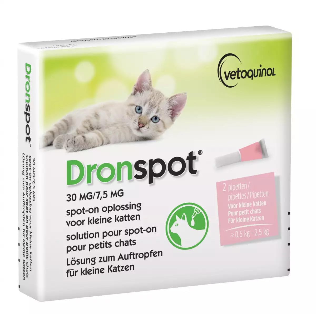 Dronspot Spot-on Chat - Gros Chats - 2 pipettes