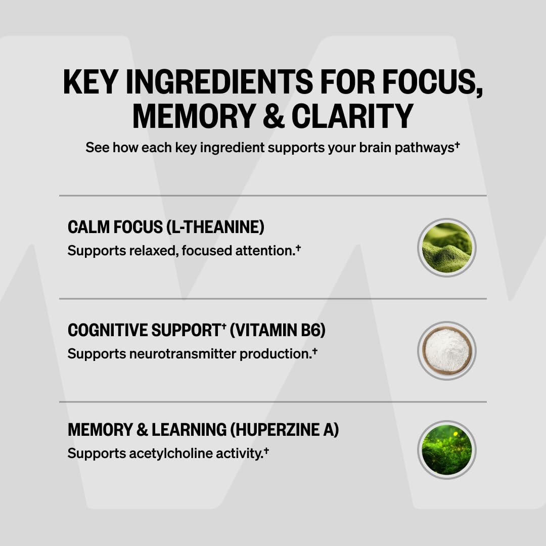 ONNIT Alpha Brain Nootropic Brain Supplement for Focus & Memory, 60 Count — Amazon image 8
