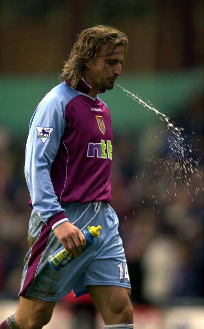 00-01(H) アストン・ヴィラFC ユニフォーム 長袖 デッドストック