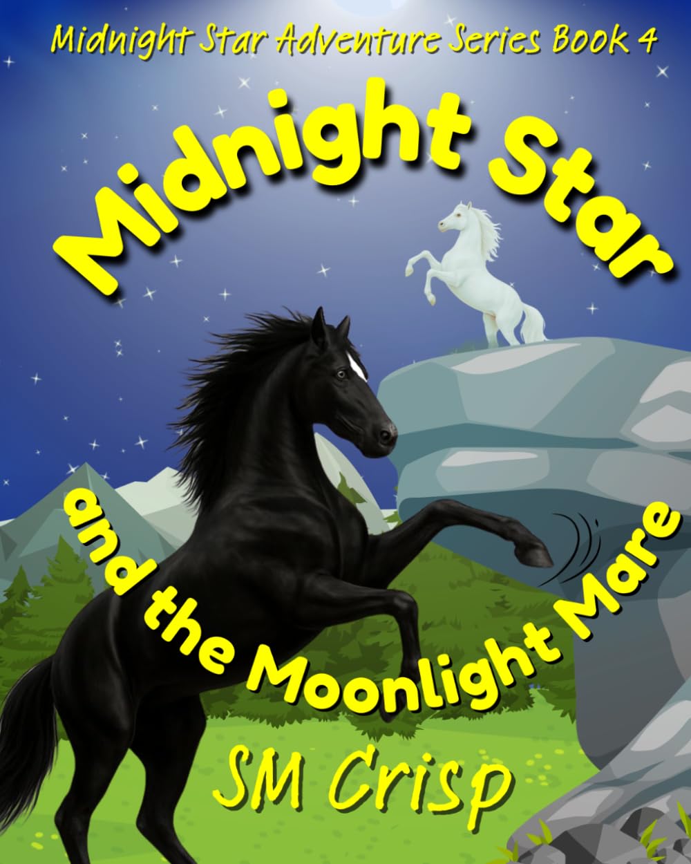 Midnight Star and the Moonlight Mare: A Horse Story For Children: 4 (Midnight Star Adventure Series)
