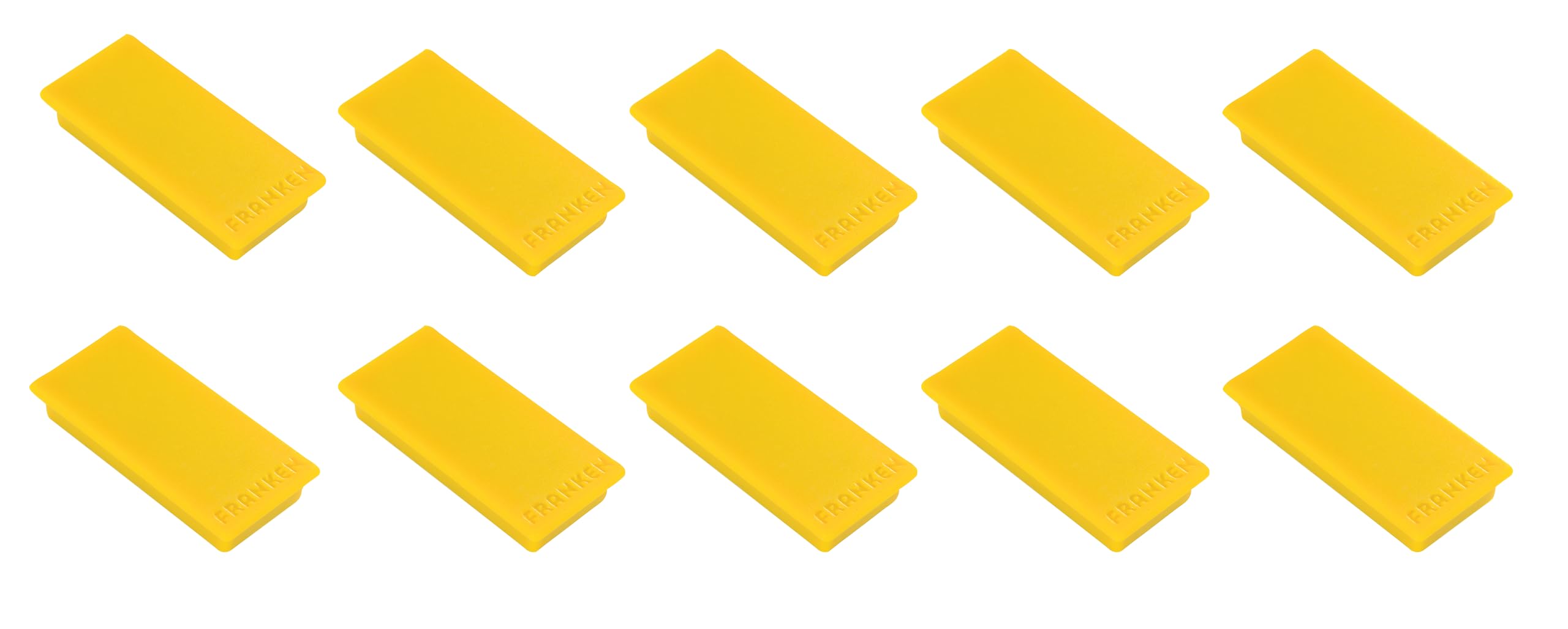 Franken HM2350 04 yellow 23 x 50 mm 10 Pieces