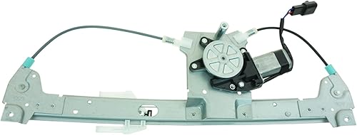 Miniatura 220 de TRQ Regulador y motor de ventana eléctrica del lado del conductor, parte trasera izquierda, compatible con Ford Escape 2008-2012, Mazda Tribute