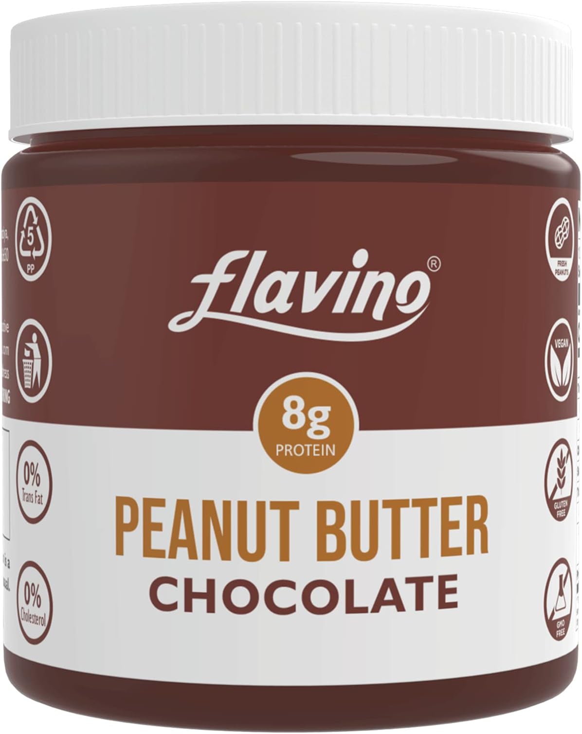 FLAVINO, Peanut Butter, Chocolate, 340 g