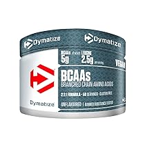 Dymatize BCAA Pulver 300g – Aminoacidi essenziali: leucina, isoleucina, valina