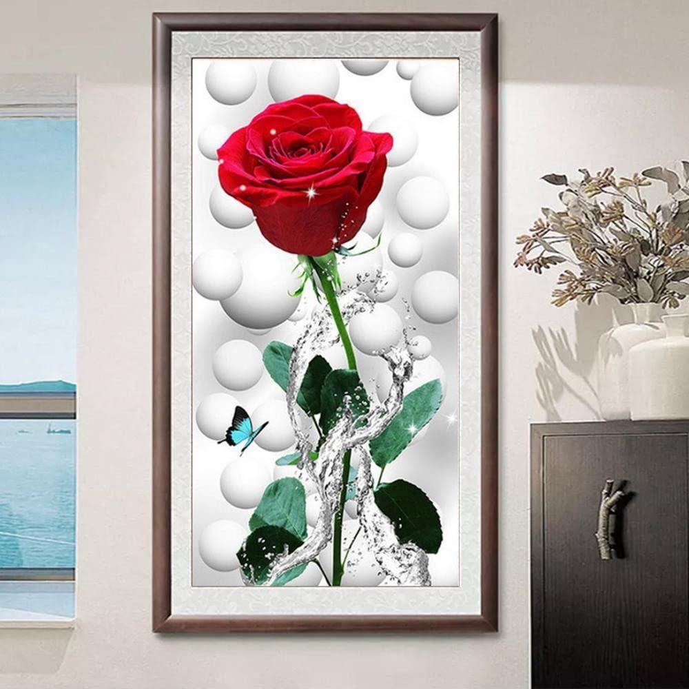 Pittura a diamante,Dinglong 5D ricamo pittura strass Santa Croce ricamo