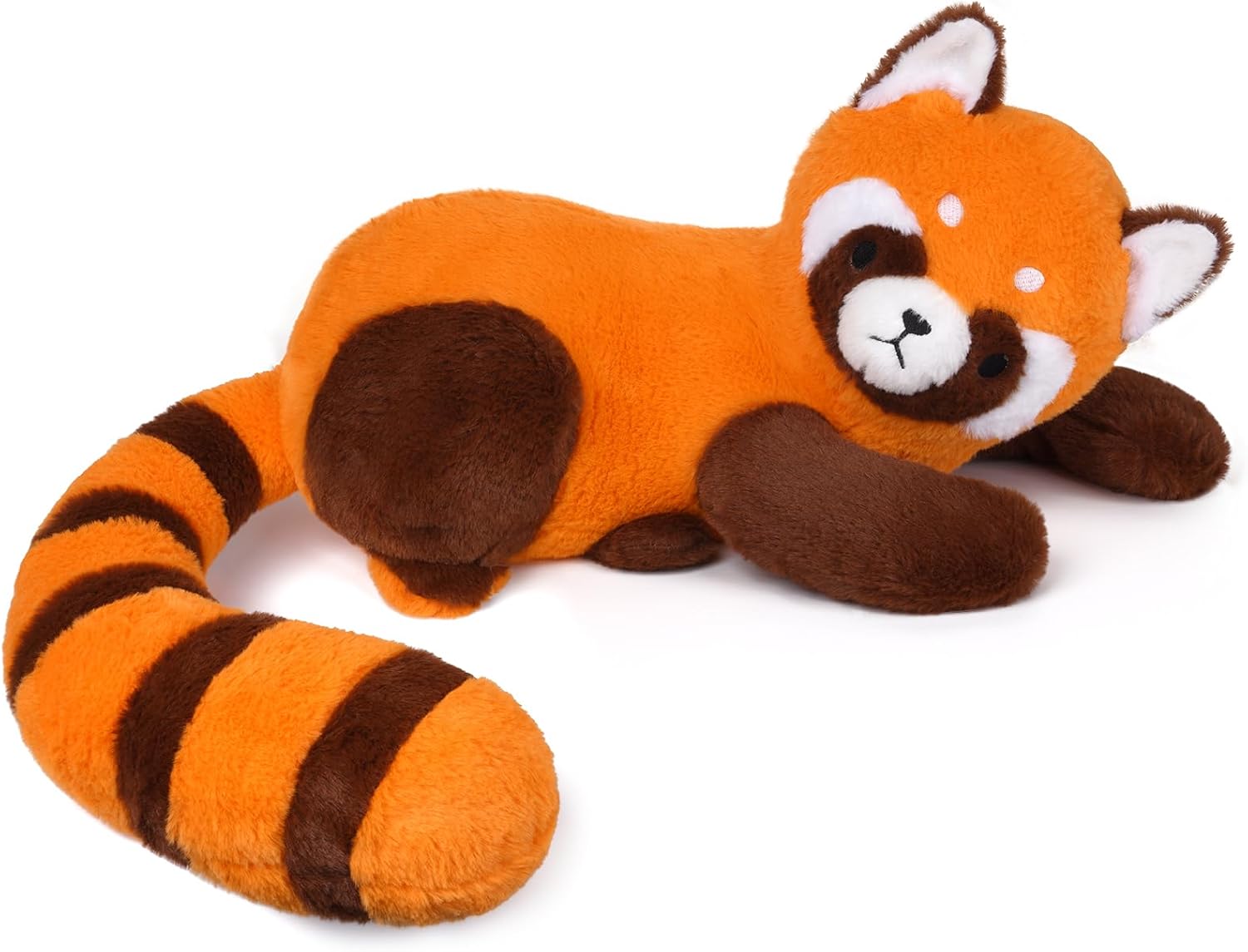 Red Panda Weighted Stuffed Animal, 17inch 2.4lbs Red Panda Weighted Plush for Kids, Cute Huggable Pillow for Boys and Girls, Birthday, Valentine’s Day