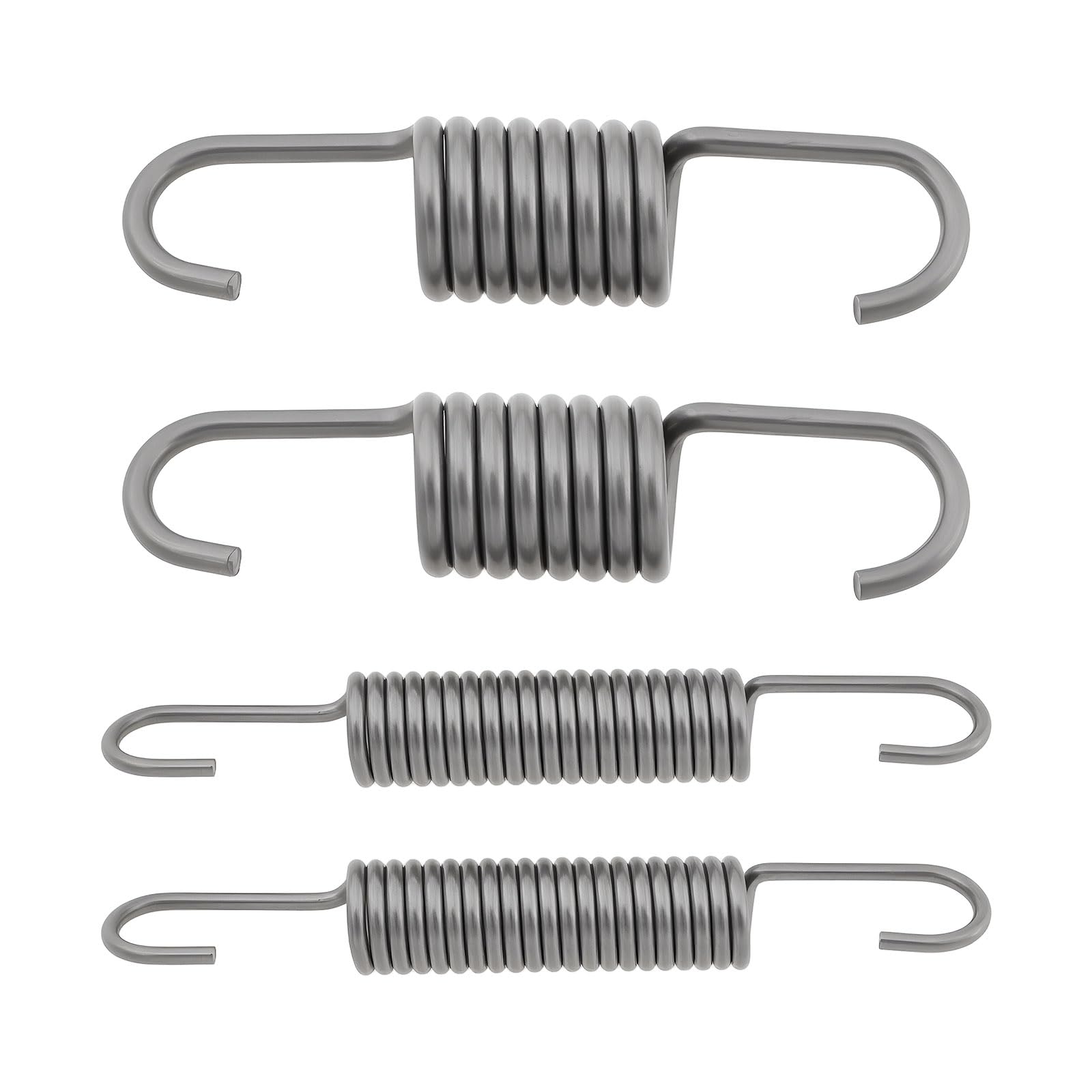 ECSiNG 2 Sets of Scooters Center Stand Stainless Steel Spring 87mm/83mm for Scooters