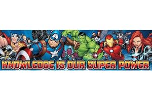 Eureka Marvel Superheroes Classroom Posters: Empowering Minds Through Knowledge