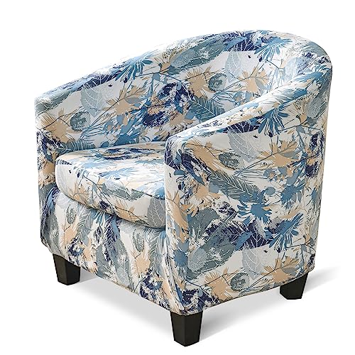 Jinayana Tub Chair Covers 2 Piece, High Stretch Bucket Chair Slipcover