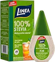 Linea Adoçante Líquido Stevia 100% Zero Calorias 25Ml