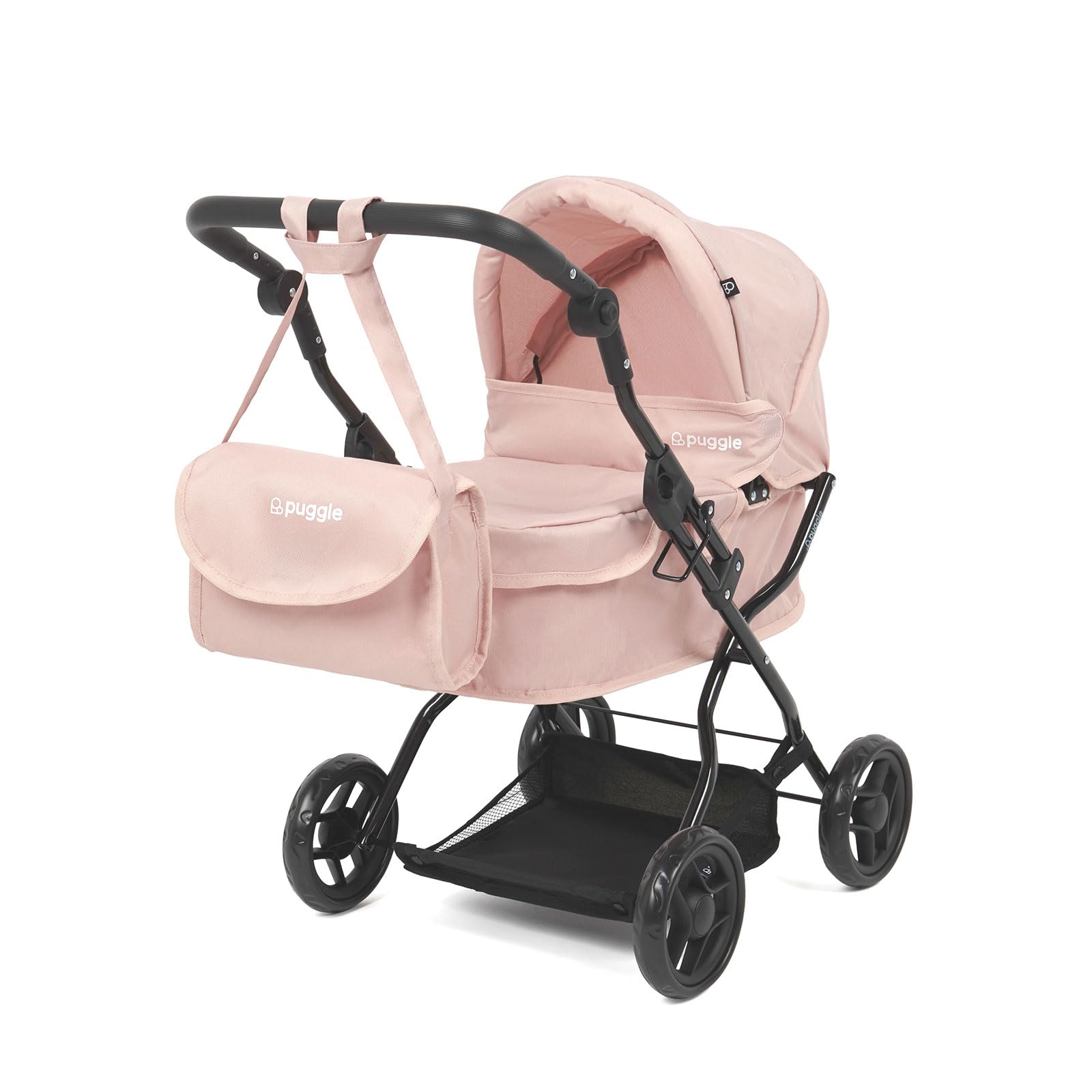 Puggle Monaco Dolls Pram Stroller With Bag