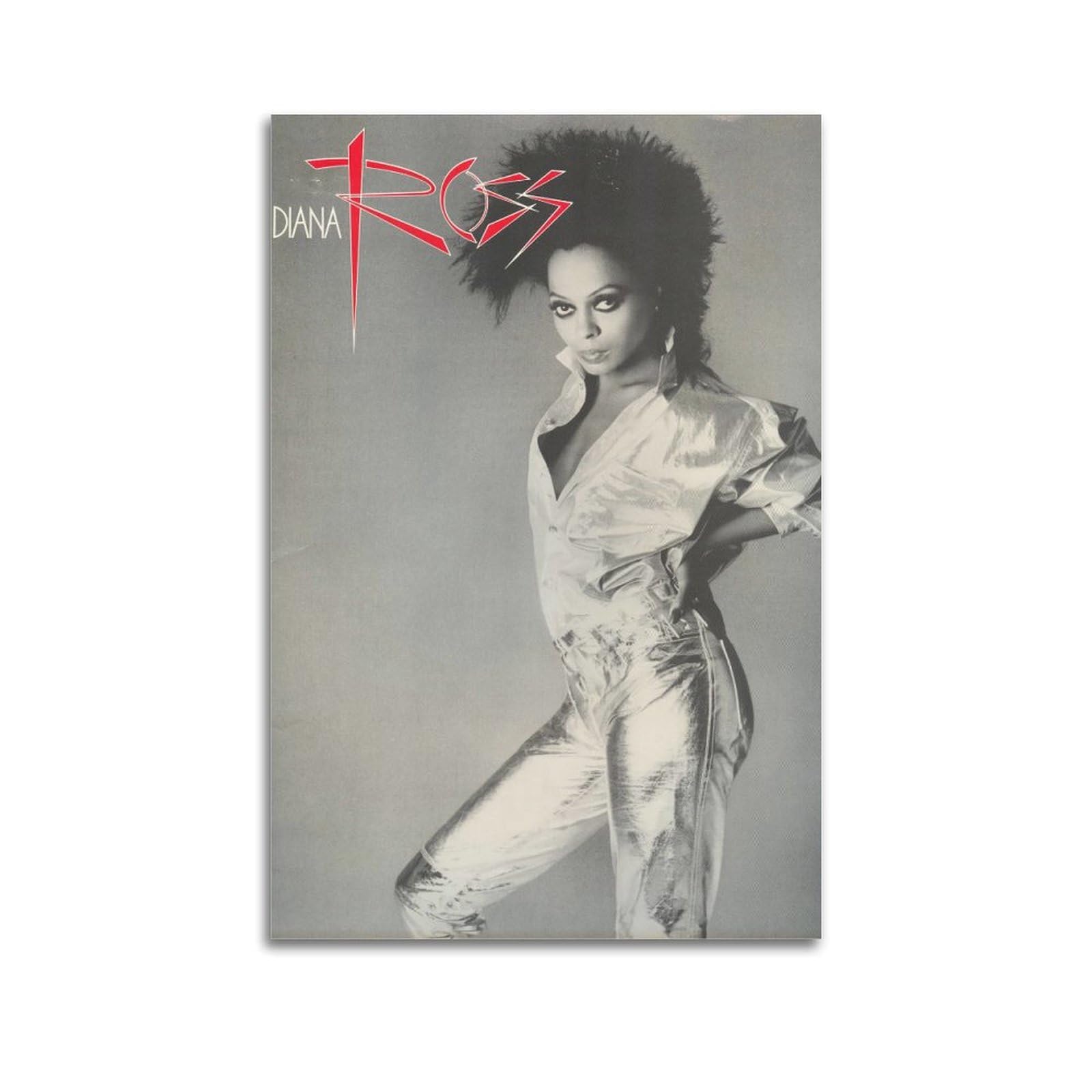AYERWAENN Diana Ross Swept Away Posters Aesthetic Wall Art Canvas Vintage Poster Decorative Painting Living Room Bed Room Decor08x12inch(20x30cm) Unframe-style
