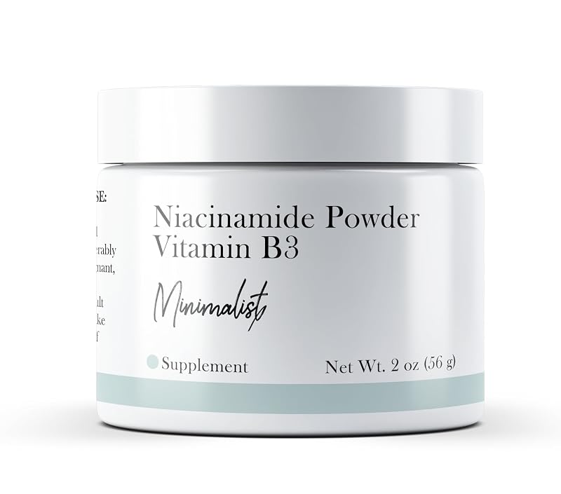 Minimalist Niacinamida em pó (Vitamina B3), 56 g