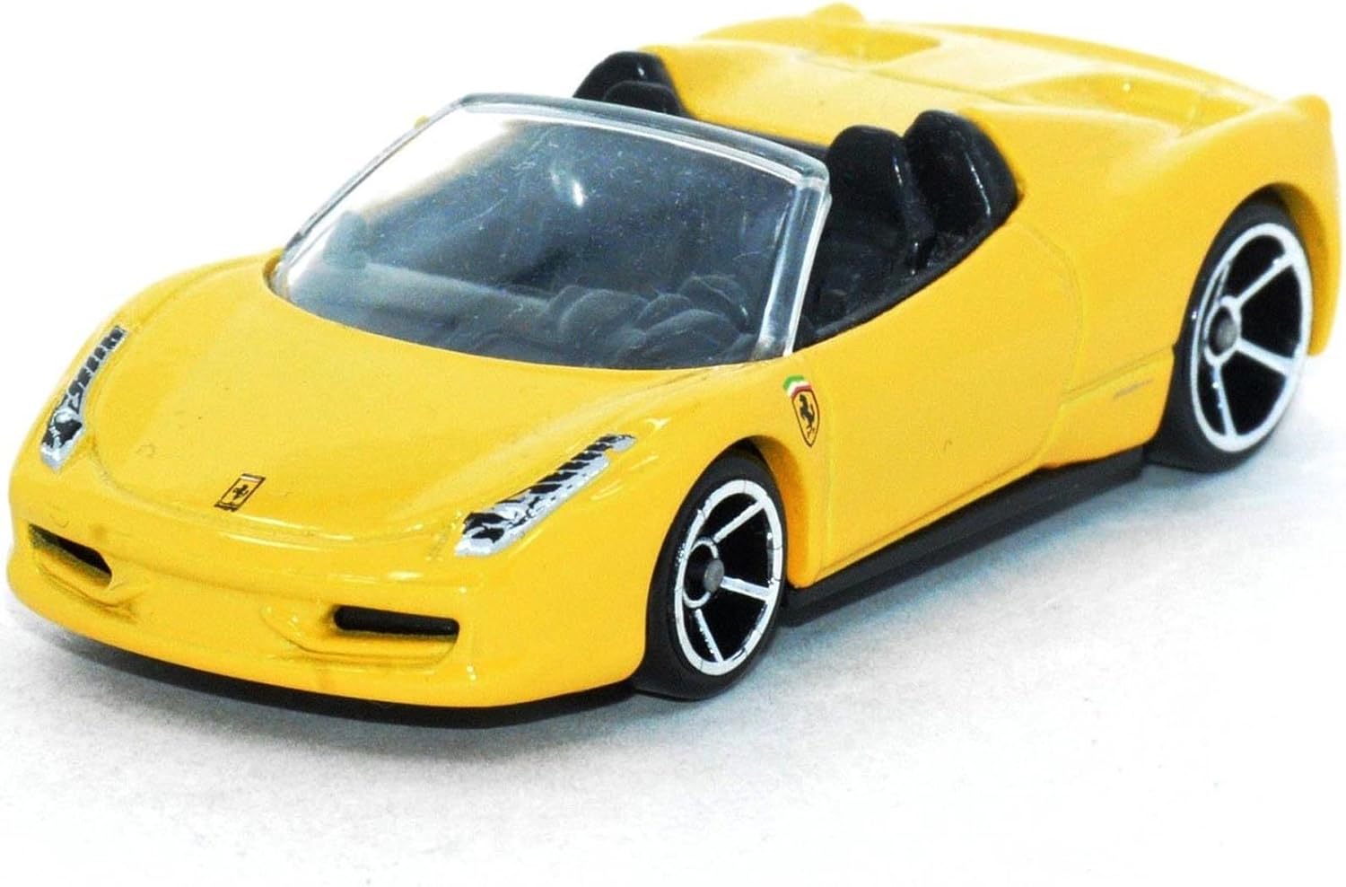 Hot Wheels 2012 New Models Ferrari 458 Spider 25 of 50 Yellow