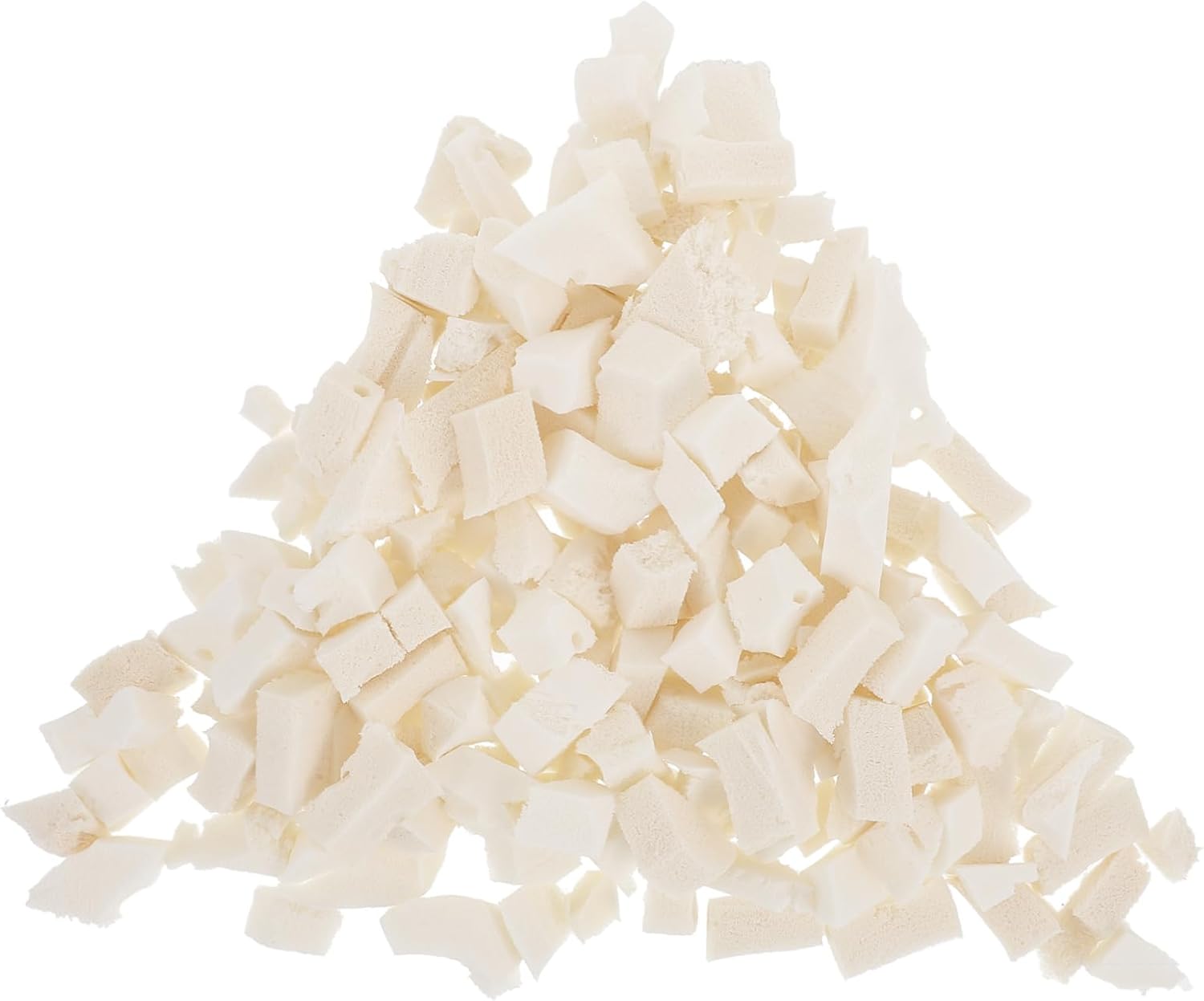Healifty 1 Set Shredded Latex Beads for Couch Stuffing Comfortable Filling for Pillows Bean Bags and Dog Beds for Relaxation and Breathable Seating Experience
